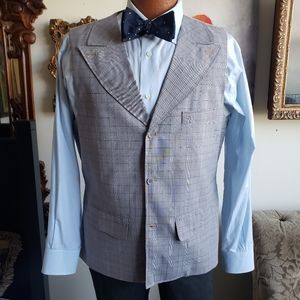 Stacey Adams 3 button waistcoat with lapels 42R